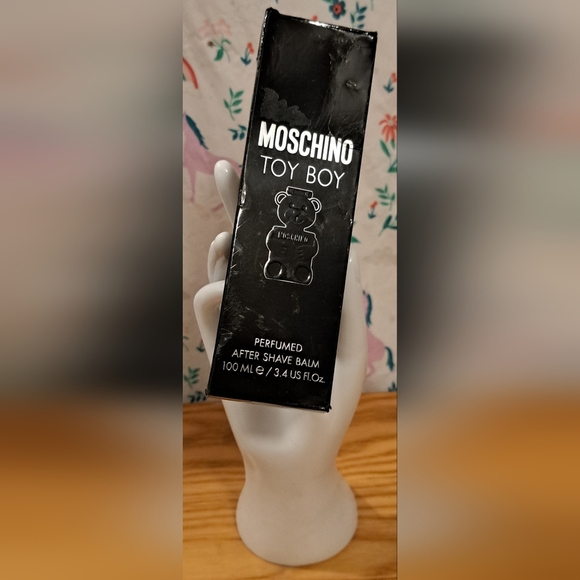 NIB Moschino Toy Boy Perfume Aftershave Lotion Balm Self Care Skin Shave Face - Picture 2 of 8